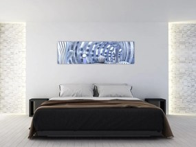 Obraz - abstrakcja 3D (170x50 cm)