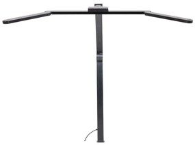 Lampa LED na biurko CLARIO, zacisk, pilot zdalnego sterowania