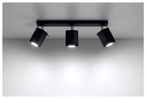 Czarna lampa sufitowa Nice Lamps Toscana 3