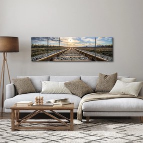 Obraz - Tory (170x50 cm)