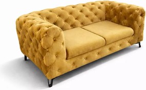 Luksusowa sofa pikowana Chesterfield Moet 2 osobowa