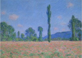 Obraz - Claude Monet, Poppy Field (Giverny), reprodukcje (70x50 cm)