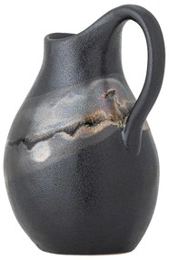Ciemnoszary kamionkowy wazon (wysokość 15 cm) Alvena – Bloomingville
