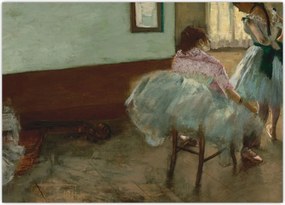 Obraz - Edgar Degas, The Dance Lesson, reprodukcje (70x50 cm)