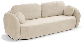 Sofa rozkładana trzyosobowa OLBIA beżowa