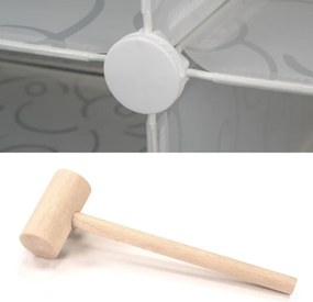 Przezroczysta półka - system wtykowy