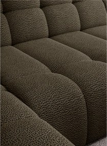 Narożnik COCOON XL w układzie U z elektryczną regulacją siedziska Prawostronny w tkaninie JAGUAR 08