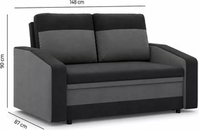 Sofa Lahti rozkładana z pojemnikiem na pościel