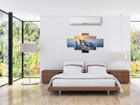 Obraz - Kamienne molo (125x70 cm)