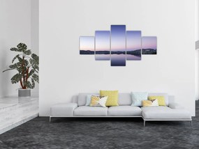 Obraz jeziora (125x70 cm)
