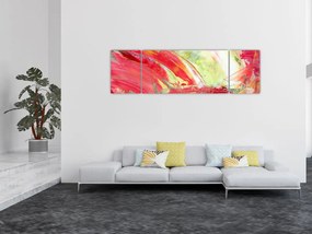Obraz abstrakcji - malarstwo (170x50 cm)