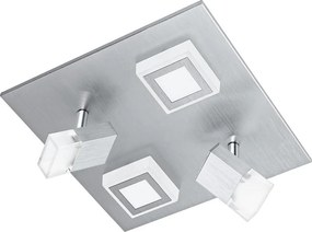 Eglo 54985 - LED Oprawa punktowa LED/19,6W/230V 27x27 cm chrom matowy