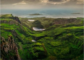 Obraz - Quiraing, Szkocja (70x50 cm)