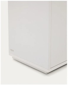 Biała komoda w dekorze dębu 180x75x36 cm Abilen – Kave Home