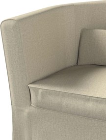 Pokrowiec na fotel Ektorp Tullsta kolor beżowy tkanina strukturalna