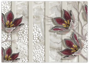 Obraz - Kwiaty dekoracyjne (70x50 cm)