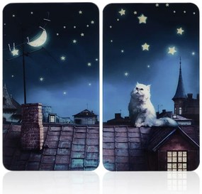 Płyty ochronne na kuchenkę ze szkła hartowanego zestaw 2 szt. 30x52 cm – Maximex