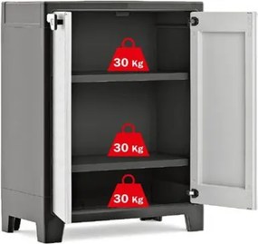 Praktyczna szafka ogrodowa TITAN LOW - 100 x 80 x 44 cm