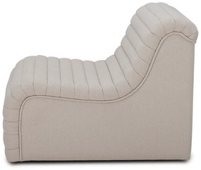 Beżowy fotel Allure − Bloomingville
