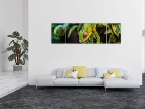 Obraz kameleona (170x50 cm)