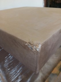 PROMOCJA Rozkładany zestaw wypoczynkowy w kształcie U VENORIA 285x146 cm, beżowy + 2 poduszki GRATIS II. jakość
