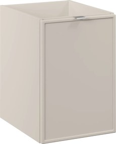 Szafka z koszem na pranie 40 cm pod blat Bella 81-40-1DK, kaszmir