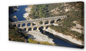 Obraz na płótnie Antyczne Akwedukty nad Rzeką