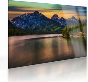 Obraz na szkle - Park Narodowy Grand Teton (70x50 cm)