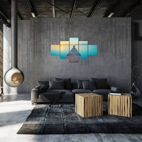Obraz - Molo do nieskończoności (125x70 cm)