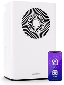 Klarstein CircleDry Smart 16 L osuszacz powietrza, 16 l/24 h, 290 W, 30-40 m², Wi-Fi, timer, filtr