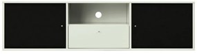 Miętowa/czarna szafka pod TV 161x42x45 cm Mistral – Hammel Furniture