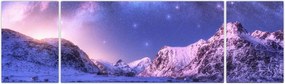 Obraz - Arktyczny krajobraz (170x50 cm)