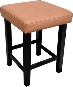 Taboret Klasyk 45cm Stołek Loft Eko-skóra D14