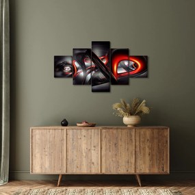 Obraz abstrakcji (125x70 cm)