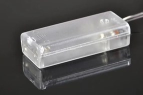 Świąteczna dekoracja - gwiazda, 25 cm, 10 diod LED