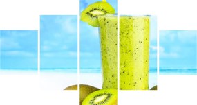 Zdjęcie - smoothie z kiwi (125x70 cm)