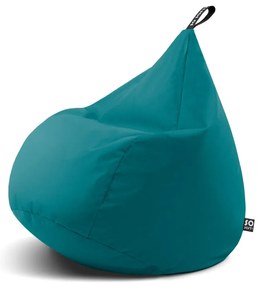 Turkusowy worek do siedzenia Drop XL – So Soft?