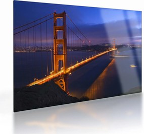 Obraz na szkle - Most Golden Gate (70x50 cm)