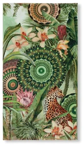 Zielony ręcznik plażowy 100x180 cm – HIP