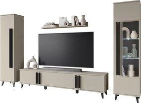 MINIO go for it, Meblościanka HURON II congo/czarny