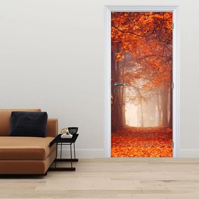 Fototapeta na drzwi - Jesienny las (95x205cm)
