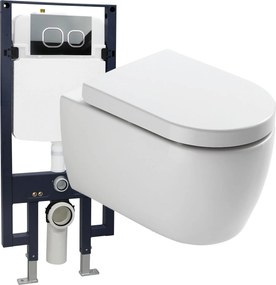 Kompletny zestaw WC 23: Miska WC wisząca NT2038