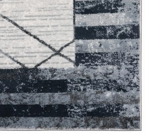 Dywan klasyczny Piero romby szary 160 cm x 220 cm