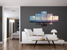 Obraz - Abstrakcja (125x70 cm)