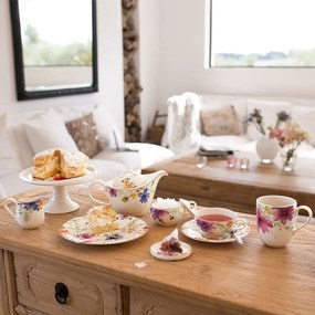 Porcelanowa filiżanka na herbatę z motywem kwiatów Villeroy &amp; Boch Mariefleur Tea, 0,24 l