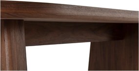 Stół w dekorze orzecha 100x200 cm Blair – MOME