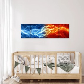 Obraz napięcia elektrycznego (170x50 cm)