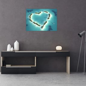 Obraz - Wyspy serca (70x50 cm)