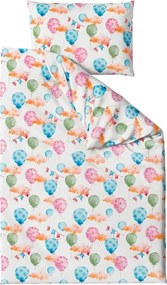 PrzytulneMieszkanie.pl PrzytulneMieszkanie.pl Pościel z kory do łóżeczka Renforcé BALUNEA biała Rozmiar pościeli: 45 x 65 cm | 90 x 140 cm