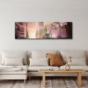 Obraz - Kraina marzeń (170x50 cm)